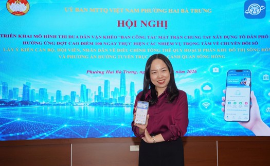 Tổ chức lấy ý kiến nhân dân về điều chỉnh Quy hoạch phân khu đô thị sông Hồng