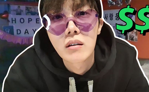 Áo J-Hope BTS mặc livestream sinh nhật, dễ thương mà siêu đắt