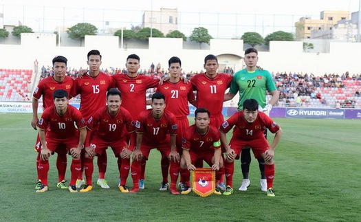 Bốc thăm ASIAN Cup 2019: Tuyển Việt Nam ở nhóm hạt giống 3, đụng toàn đối thủ mạnh