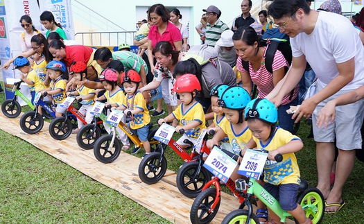 Con trai Thảo Trang Idol nổi bật tại Cua-rơ Nhí xuyên Việt 2018