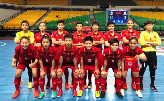 Xem trực tiếp bán kết futsal nữ châu Á Việt Nam - Iran