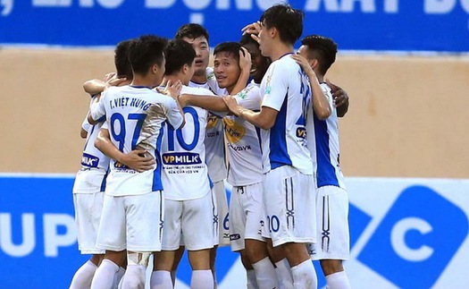 Video clip highlight bàn thắng SLNA 3-1 HAGL