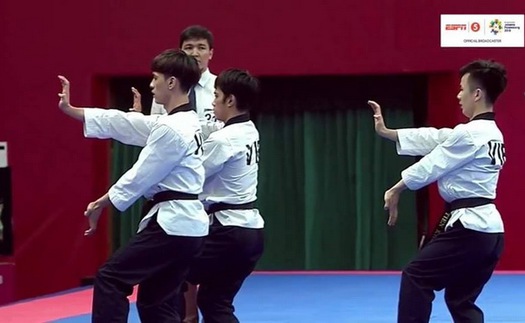 Sự cố nhạc khiến taekwondo thất bại ở bán kết nội dung quyền