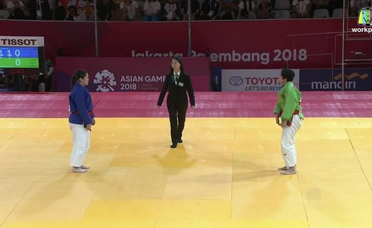 Kurash giành HCĐ: Ấn tượng Nguyễn Thị Lan