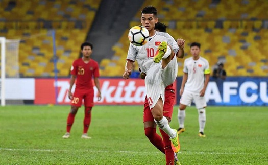 Chia điểm Indonesia, U16 Việt Nam mất quyền tự quyết ở giải châu Á