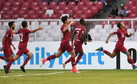 U19 Qatar 7-3 U19 Thái Lan: Sụp đổ ở hiệp phụ, U19 Thái Lan hụt vé dự U20 World Cup