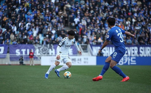 Lịch thi đấu K League hôm nay: Incheon đối đầu Daegu, Công Phượng đá chính