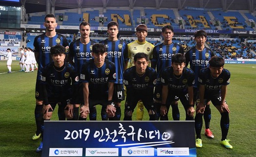 Lịch thi đấu vòng 9 K League. Lịch thi đấu Incheon United