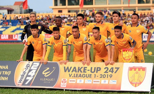 Thanh Hóa gây thất vọng tại V-League 2019