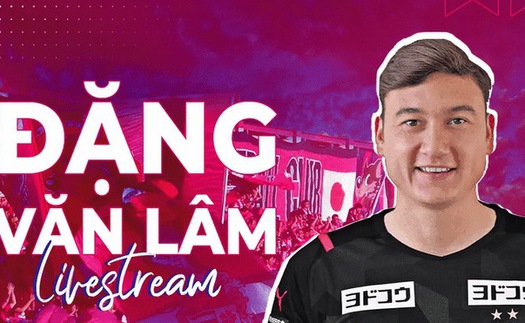 Cerezo Osaka ra mắt Văn Lâm bằng hình thức livestream