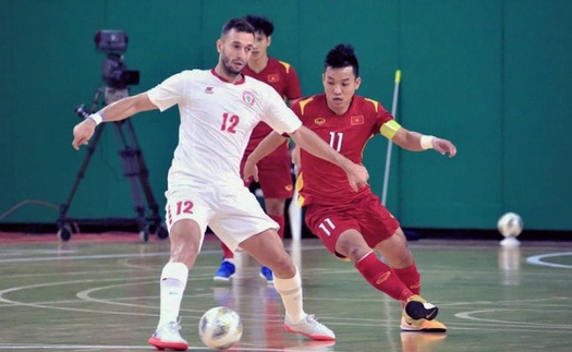 Cập nhật trực tiếp bóng đá play-off futsal World Cup: Việt Nam vs Lenbanon