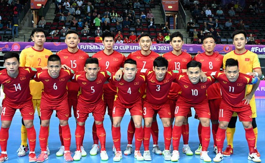 Vòng 1/8 World Cup futsal Việt Nam vs Nga: Đức Tùng chắc chắn vắng mặt