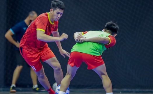 Futsal Việt Nam chốt danh sách dự giải Đông Nam Á