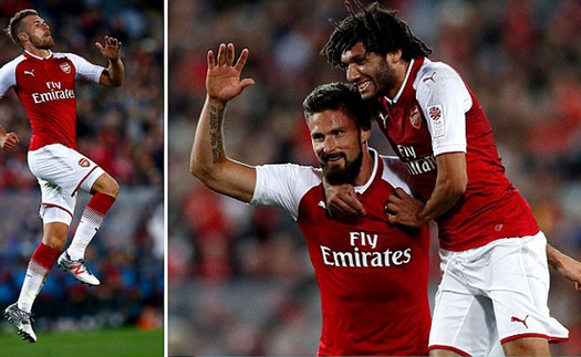 Lacazette đá chính nhưng tịt ngòi, Arsenal vẫn thắng nhờ 'người thừa'... Giroud