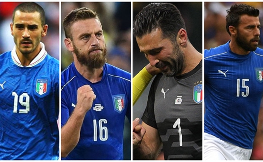 Italy lỡ World Cup, hàng loạt ngôi sao chia tay đội tuyển