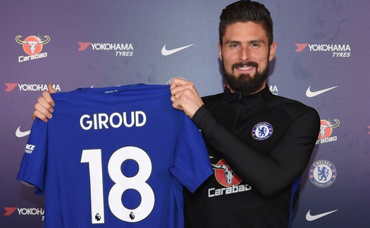 Giroud chính thức sang Chelsea, Batshuayi đến Dortmund