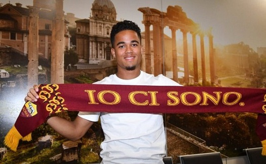 Mục tiêu của M.U, Justin Kluivert, bất ngờ gia nhập AS Roma