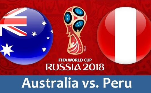 Xem trực tiếp Úc vs Peru (21h00, 26/6) ở đâu?