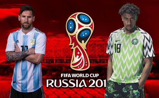 Link xem trực tiếp Nigeria vs Argentina (1h00, 27/6)