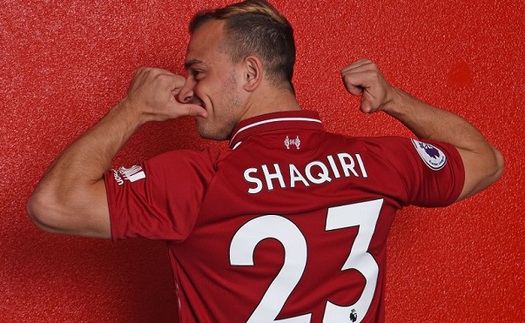 HLV Klopp 'không cần suy nghĩ' khi quyết định mua Shaqiri về Liverpool