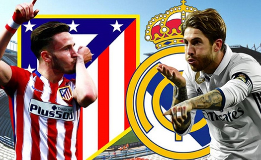 Xem trực tiếp Real Madrid - Atletico Madrid (2h, 16/8)