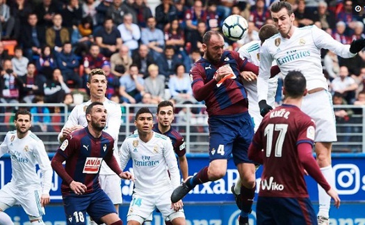 Xem trực tiếp Eibar vs Real Madrid (24/11, 19h00) ở đâu?