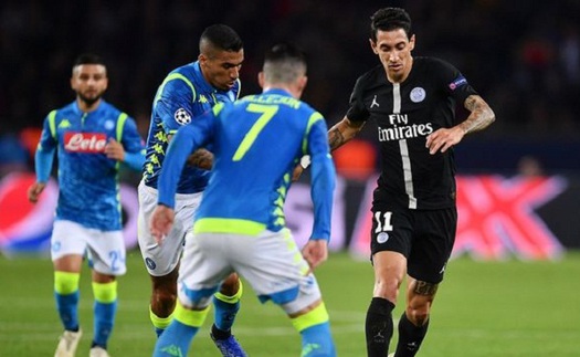 Trực tiếp Napoli vs PSG (3h00, 7/11) trên kênh nào?