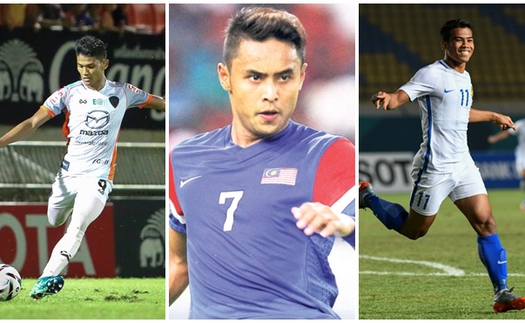 Đây là 3 cầu thủ Malaysia sẽ là mối nguy hiểm cho Việt Nam tại AFF Cup 2018