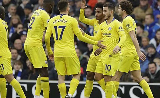 Video clip bàn thắng Brighton 1-2 Chelsea: Hazard tỏa sáng