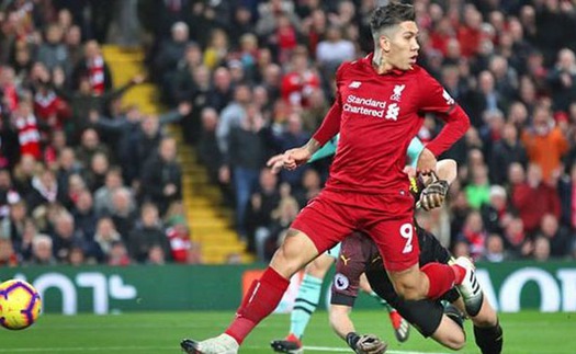 Liverpool: Bàn thắng 'không cần nhìn' của Firmino gây sốt, khiến fan Arsenal đau đớn tột cùng