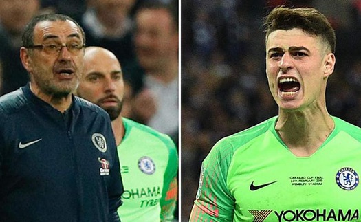 TIẾT LỘ: Nội bộ Chelsea chia rẽ sau sự cố của Kepa và Sarri