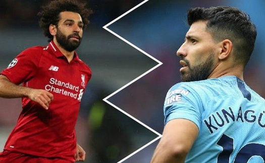 Cuộc đua Chiếc giày Vàng Ngoại hạng Anh: Salah và Aguero vẫn đang dẫn đường