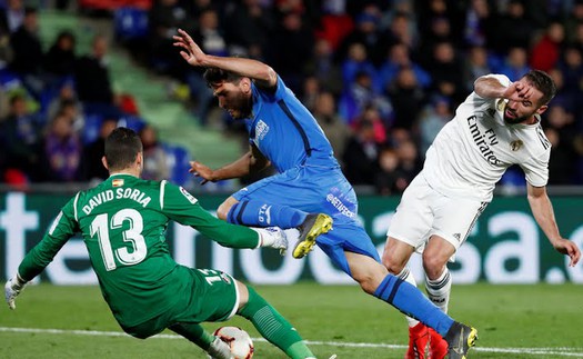 Getafe 0-0 Real Madrid: Benzema tịt ngòi, Real ngậm ngùi chia điểm với đội top 4