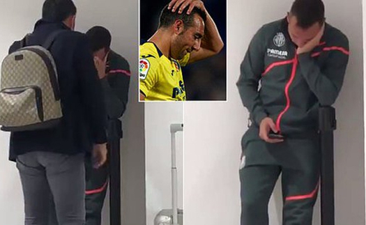 Cazorla bật khóc khi sút trượt penalty khiến Villarreal rơi xuống nhóm 'cầm đèn đỏ' ở Liga