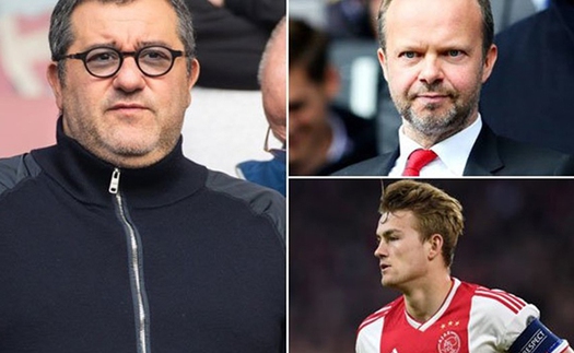 Vì Raiola, De Ligt sẽ không thể đến MU?