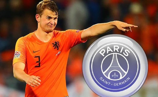 Cuộc đua chiêu mộ De Ligt: PSG vào cuộc, giành pole trong tiến trình đàm phán