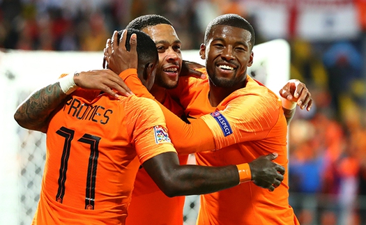 Hà Lan 3-1 Anh: De Ligt ghi bàn, Depay tỏa sáng đưa Hà Lan vào chung kết Nations League