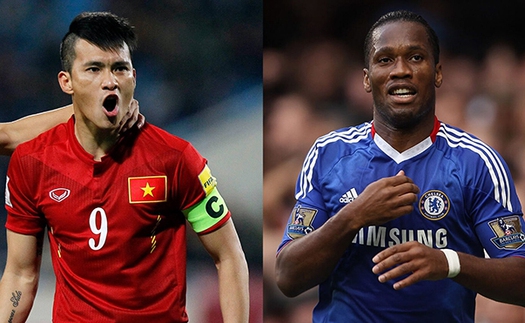 Công Vinh sắp làm đồng đội của Drogba, Park Ji Sung