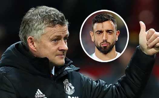 Solskjaer: 'Đấy mới là đi chợ. Bruno Fernandes thực sự đáng đồng tiền bát gạo'