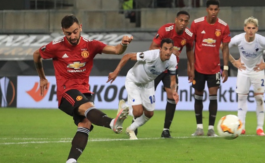 MU 1-0 Copenhagen: Fernandes lập công, MU vào bán kết Europa League