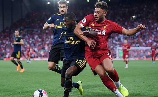 Trực tiếp bóng đá siêu cúp Anh: Arsenal đấu với Liverpool