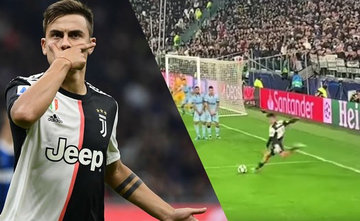 Khó tin: Dybala là người duy nhất đá phạt thành bàn ở Champions League