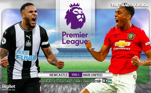 Soi kèo nhà cái Newcastle vs MU. Ngoại hạng Anh vòng 5. Trực tiếp K+ PM