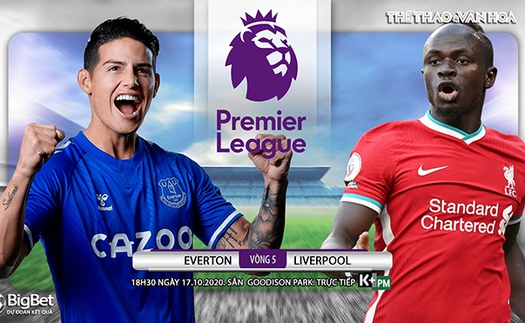 Soi kèo nhà cái Everton vs Liverpool. Ngoại hạng Anh Vòng 5. Trực tiếp K+ PM