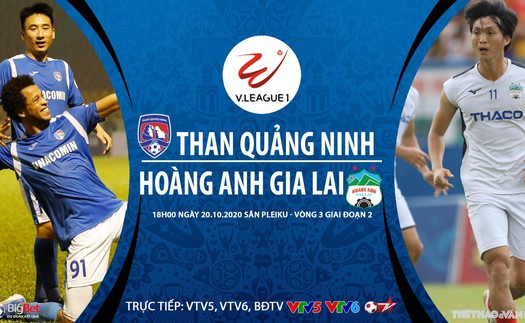 Soi kèo nhà cái. Quảng Ninh vs HAGL. Trực tiếp bóng đá Việt Nam 2020