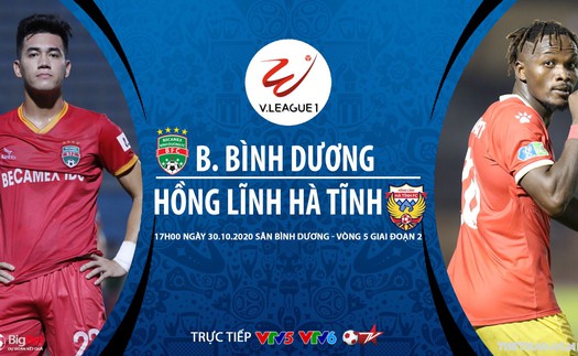 Soi kèo nhà cái. Bình Dương vs Hà Tĩnh. Trực tiếp bóng đá Việt Nam 2020