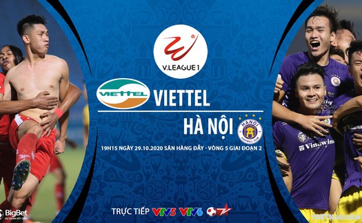 Soi kèo nhà cái. Viettel vs Hà Nội. Trực tiếp bóng đá Việt Nam 2020