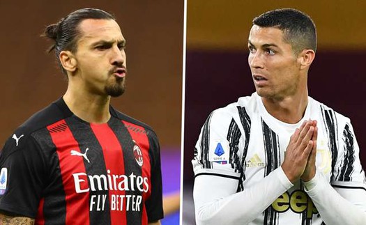 Ở tuổi 39, ‘Thánh’ Ibra còn có ảnh hưởng lớn hơn Ronaldo ở Serie A