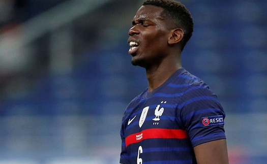 Pogba bị chỉ trích vì phòng ngự hời hợt trong trận thua của Pháp trước Phần Lan