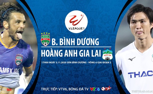 Soi kèo nhà cái Bình Dương vs HAGL. Trực tiếp bóng đá Việt Nam 2020